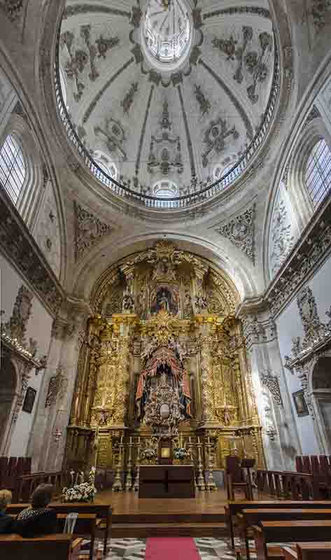 57 - Segovia - catedral de santa Maria de Segovia - interior - capilla del Sagrario